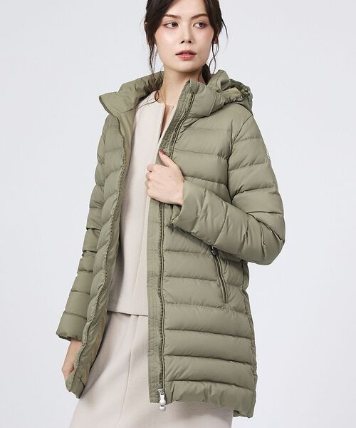 Rouge vif la cle / ルージュ・ヴィフ ラクレ ダウンジャケット・ベスト | 【PYRENEX/ピレネックス】SPOUTNIC LONG SOFT/スプートニ（モスグリーン）