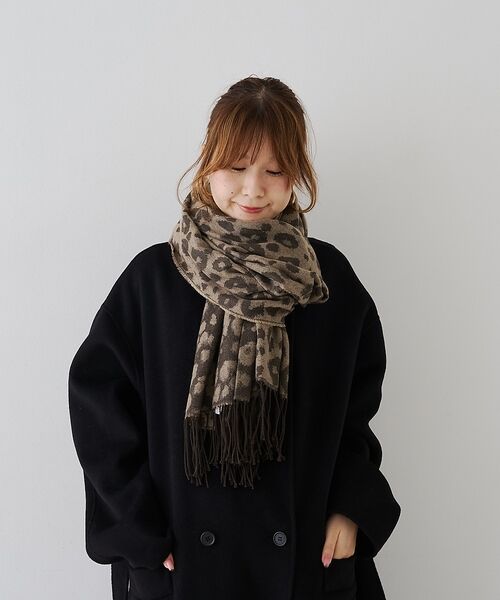 Rouge vif la cle / ルージュ・ヴィフ ラクレ サングラス・メガネ | 【一部店舗限定】レオパードジャガードストール/マフラー | 詳細4