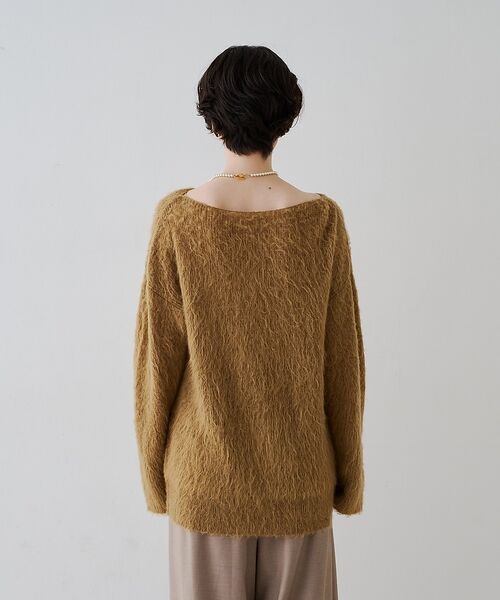 Rouge vif la cle / ルージュ・ヴィフ ラクレ ニット・セーター | モヘア混シャギーニットプルオーバー【予約】 | 詳細15