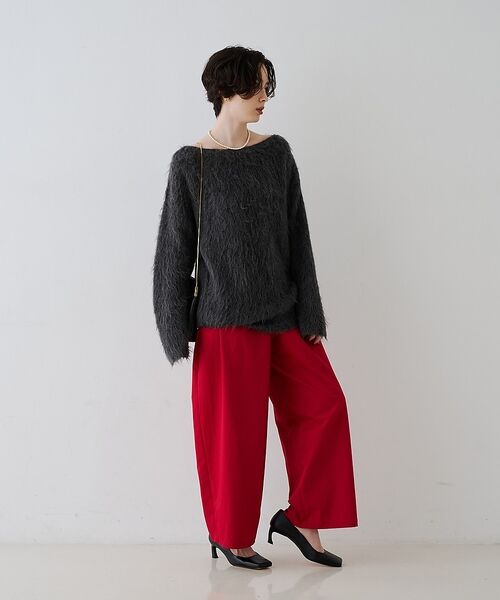 Rouge vif la cle / ルージュ・ヴィフ ラクレ ニット・セーター | モヘア混シャギーニットプルオーバー【予約】 | 詳細28