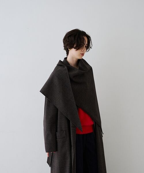 Rouge vif la cle / ルージュ・ヴィフ ラクレ マフラー・ショール・スヌード・ストール | ウールリバーストール【予約】 | 詳細23