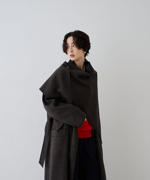 Rouge vif la cle / ルージュ・ヴィフ ラクレ マフラー・ショール・スヌード・ストール | ウールリバーストール【予約】 | 詳細26