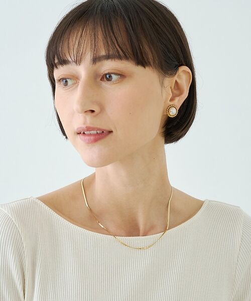 Rouge vif la cle / ルージュ・ヴィフ ラクレ ワンピース | ドット柄ドッキングワンピース【予約】 | 詳細15