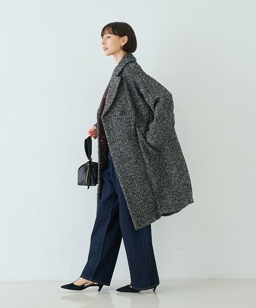 Rouge vif la cle / ルージュ・ヴィフ ラクレ アウター | 【TICCA/ティッカ】別注ループツイードテントコート/日本製【予約】 | 詳細19