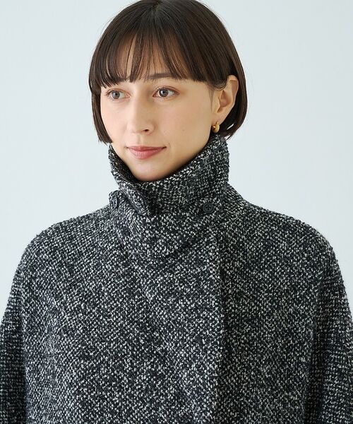 Rouge vif la cle / ルージュ・ヴィフ ラクレ アウター | 【TICCA/ティッカ】別注ループツイードテントコート/日本製【予約】 | 詳細29