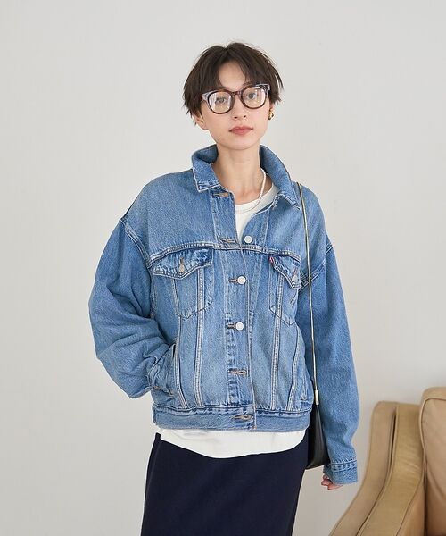 Rouge vif la cle / ルージュ・ヴィフ ラクレ Gジャン・デニムジャケット | 【定番人気追加/Levi's/リーバイス】90S TRUCKER トラッカージャ | 詳細1