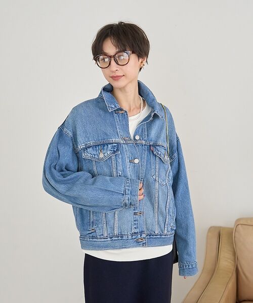 Rouge vif la cle / ルージュ・ヴィフ ラクレ Gジャン・デニムジャケット | 【定番人気追加/Levi's/リーバイス】90S TRUCKER トラッカージャ | 詳細2