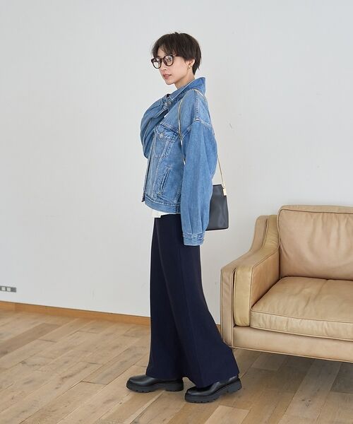 Rouge vif la cle / ルージュ・ヴィフ ラクレ Gジャン・デニムジャケット | 【定番人気追加/Levi's/リーバイス】90S TRUCKER トラッカージャ | 詳細20