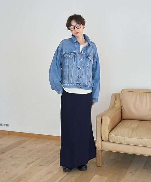 Rouge vif la cle / ルージュ・ヴィフ ラクレ Gジャン・デニムジャケット | 【定番人気追加/Levi's/リーバイス】90S TRUCKER トラッカージャ | 詳細22