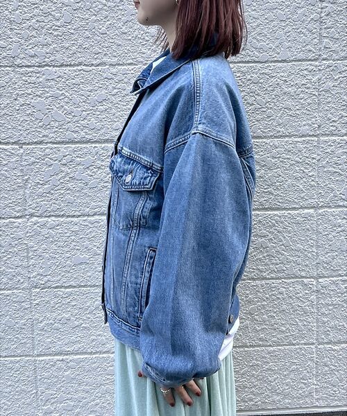 Rouge vif la cle / ルージュ・ヴィフ ラクレ Gジャン・デニムジャケット | 【定番人気追加/Levi's/リーバイス】90S TRUCKER トラッカージャ | 詳細26