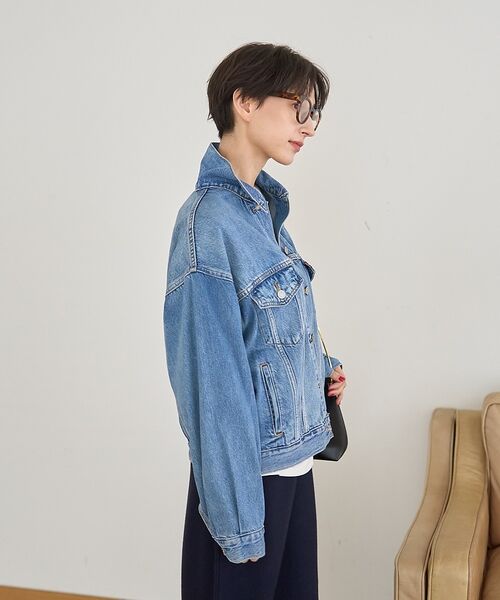 Rouge vif la cle / ルージュ・ヴィフ ラクレ Gジャン・デニムジャケット | 【定番人気追加/Levi's/リーバイス】90S TRUCKER トラッカージャ | 詳細6