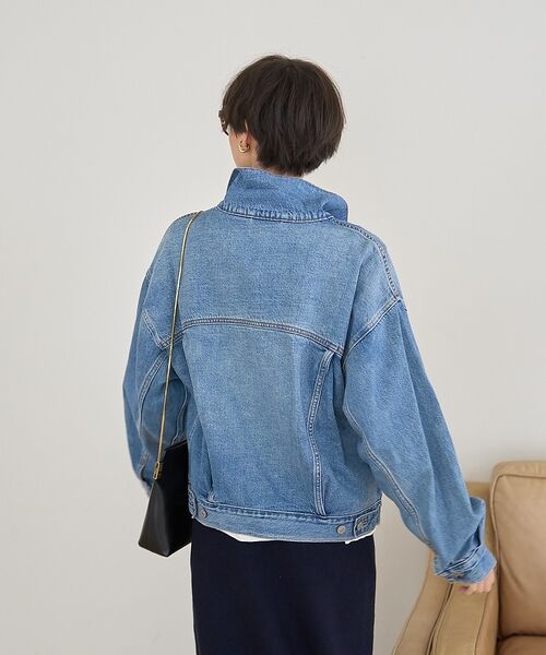 Rouge vif la cle / ルージュ・ヴィフ ラクレ Gジャン・デニムジャケット | 【定番人気追加/Levi's/リーバイス】90S TRUCKER トラッカージャ | 詳細8