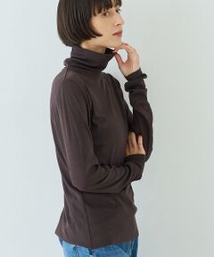 Rouge vif la cle / ルージュ・ヴィフ ラクレ Tシャツ | 前後2WAYウール釦テレコタートルカットソー【予約】
