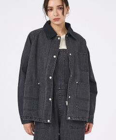 Rouge vif la cle / ルージュ・ヴィフ ラクレ ブルゾン | 【UNIVERSAL OVERALL/ユニバーサルオーバーオール】DENIM W