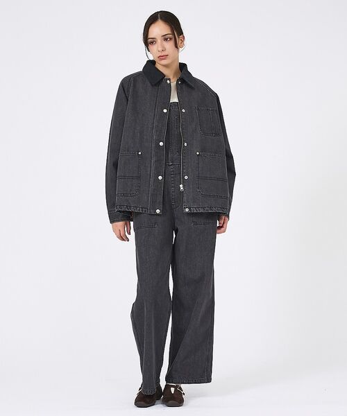Rouge vif la cle / ルージュ・ヴィフ ラクレ ブルゾン | 【UNIVERSAL OVERALL/ユニバーサルオーバーオール】DENIM W | 詳細1