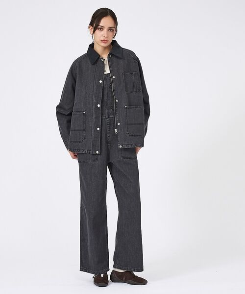 Rouge vif la cle / ルージュ・ヴィフ ラクレ ブルゾン | 【UNIVERSAL OVERALL/ユニバーサルオーバーオール】DENIM W | 詳細2