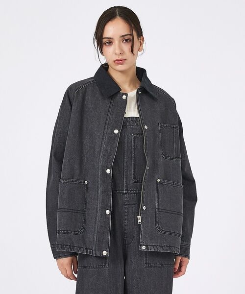 Rouge vif la cle / ルージュ・ヴィフ ラクレ ブルゾン | 【UNIVERSAL OVERALL/ユニバーサルオーバーオール】DENIM W | 詳細6