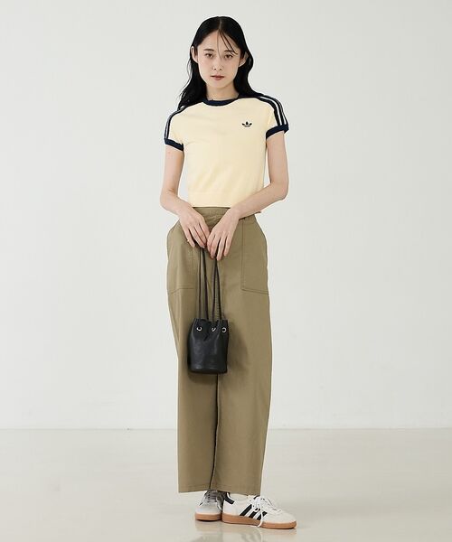 Rouge vif la cle / ルージュ・ヴィフ ラクレ ショルダーバッグ | 【blancle/ブランクレ】レザーミニ巾着バッグ/S.LEATHER TUBE | 詳細1