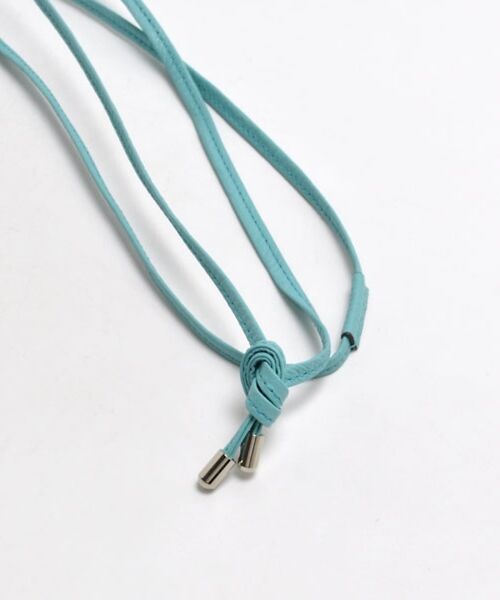 Rouge vif la cle / ルージュ・ヴィフ ラクレ ショルダーバッグ | 【blancle/ブランクレ】レザーミニ巾着バッグ/S.LEATHER TUBE | 詳細18