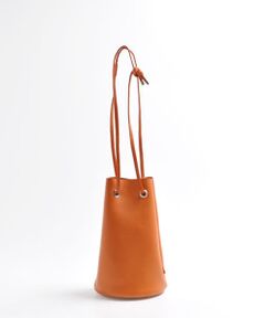 Rouge vif la cle / ルージュ・ヴィフ ラクレ ショルダーバッグ | 【blancle/ブランクレ】レザー巾着バッグ/S.LEATHER TUBE D