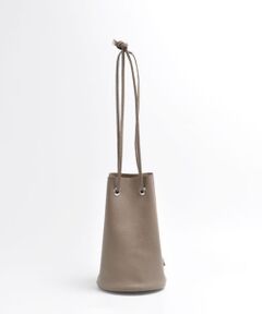 Rouge vif la cle / ルージュ・ヴィフ ラクレ ショルダーバッグ | 【blancle/ブランクレ】レザー巾着バッグ/S.LEATHER TUBE D