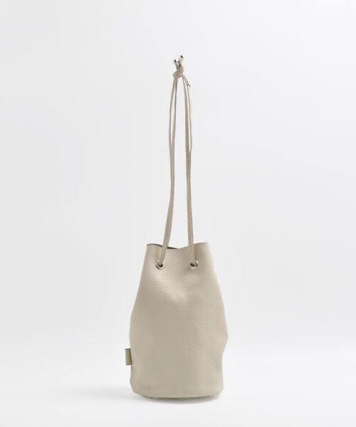 Rouge vif la cle / ルージュ・ヴィフ ラクレ ショルダーバッグ | 【blancle/ブランクレ】レザー巾着バッグ/S.LEATHER TUBE D | 詳細8