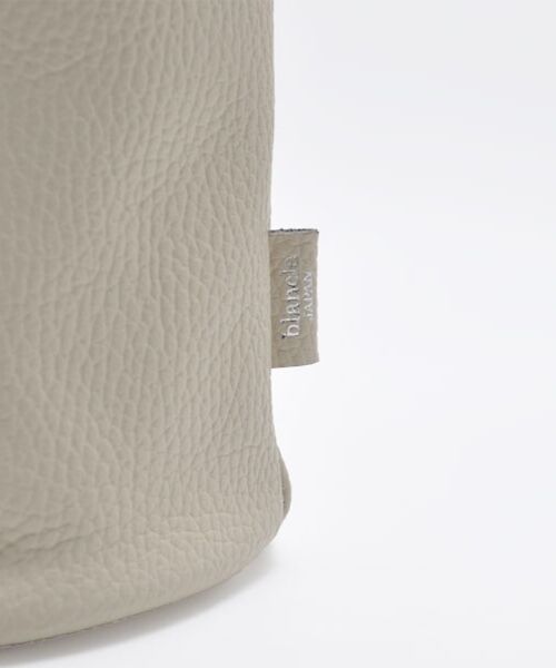 Rouge vif la cle / ルージュ・ヴィフ ラクレ ショルダーバッグ | 【blancle/ブランクレ】レザー巾着バッグ/S.LEATHER TUBE D | 詳細12