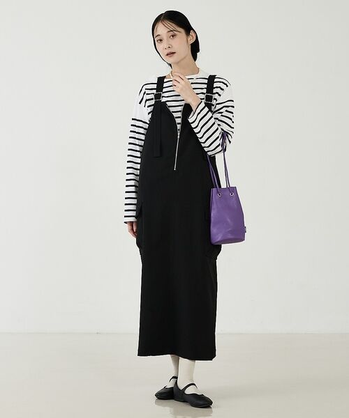 Rouge vif la cle / ルージュ・ヴィフ ラクレ ショルダーバッグ | 【blancle/ブランクレ】レザー巾着バッグ/S.LEATHER TUBE D | 詳細16