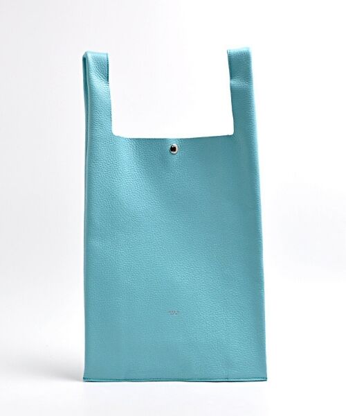 Rouge vif la cle / ルージュ・ヴィフ ラクレ トートバッグ | 【blancle/ブランクレ】レザーショッピングバッグ/S.LEATHER SH（ブルー）