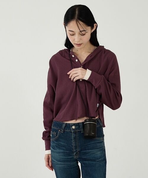 Rouge vif la cle / ルージュ・ヴィフ ラクレ ショルダーバッグ | 【blancle/ブランクレ】レザーシリンダーバッグ/S.LEATHER CYL | 詳細1