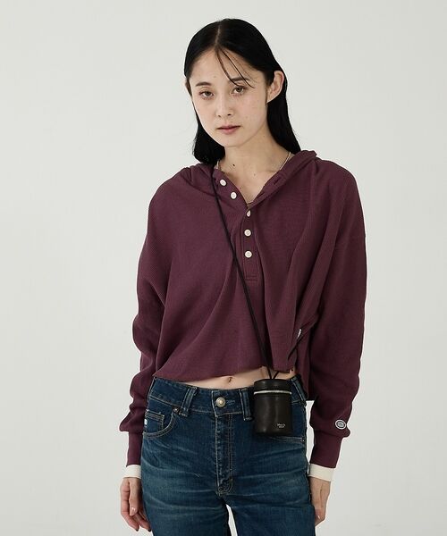 Rouge vif la cle / ルージュ・ヴィフ ラクレ ショルダーバッグ | 【blancle/ブランクレ】レザーシリンダーバッグ/S.LEATHER CYL | 詳細2