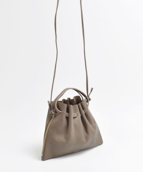Rouge vif la cle / ルージュ・ヴィフ ラクレ ショルダーバッグ | 【blancle/ブランクレ】レザーギャザー2WAYバッグ/S.LEATHER | 詳細20