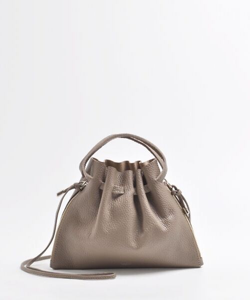 Rouge vif la cle / ルージュ・ヴィフ ラクレ ショルダーバッグ | 【blancle/ブランクレ】レザーギャザー2WAYバッグ/S.LEATHER | 詳細15