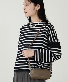 Rouge vif la cle / ルージュ・ヴィフ ラクレ ショルダーバッグ | 【blancle/ブランクレ】レザースクエアショルダーバッグ/S.LEATHER