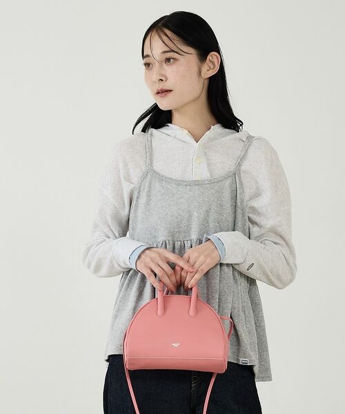 Rouge vif la cle / ルージュ・ヴィフ ラクレ ショルダーバッグ | 【blancle/ブランクレ】オイルスムースレザー2WAYミニボストンバッグ/O | 詳細7