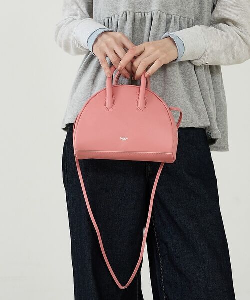 Rouge vif la cle / ルージュ・ヴィフ ラクレ ショルダーバッグ | 【blancle/ブランクレ】オイルスムースレザー2WAYミニボストンバッグ/O | 詳細8