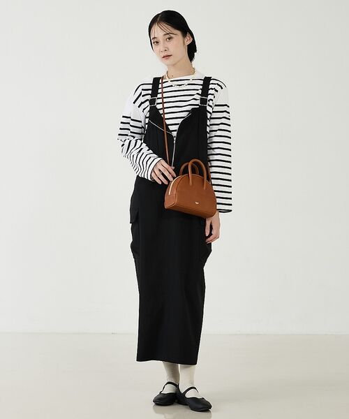 Rouge vif la cle / ルージュ・ヴィフ ラクレ ショルダーバッグ | 【blancle/ブランクレ】オイルスムースレザー2WAYミニボストンバッグ/O | 詳細9