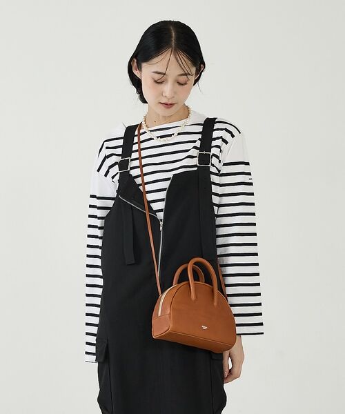 Rouge vif la cle / ルージュ・ヴィフ ラクレ ショルダーバッグ | 【blancle/ブランクレ】オイルスムースレザー2WAYミニボストンバッグ/O | 詳細11