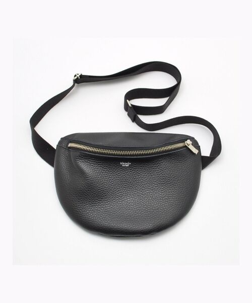 Rouge vif la cle / ルージュ・ヴィフ ラクレ ショルダーバッグ | 【blancle/ブランクレ】シュリンクレザーボディバッグ/S.LEATHER（ブラック）