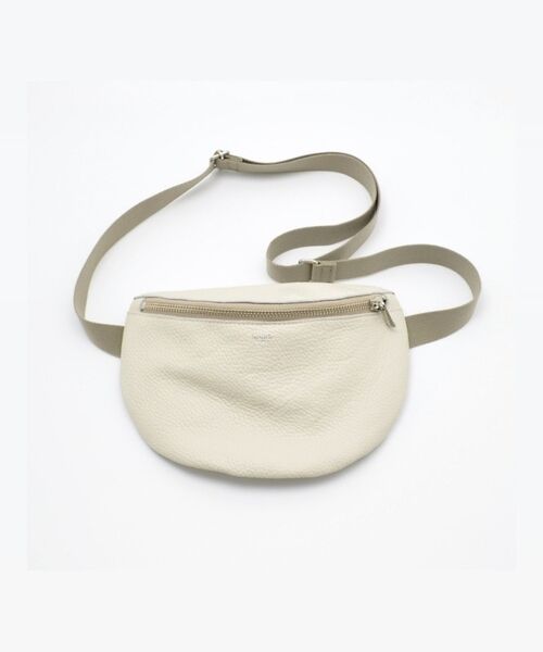 Rouge vif la cle / ルージュ・ヴィフ ラクレ ショルダーバッグ | 【blancle/ブランクレ】シュリンクレザーボディバッグ/S.LEATHER（ライトベージュ）