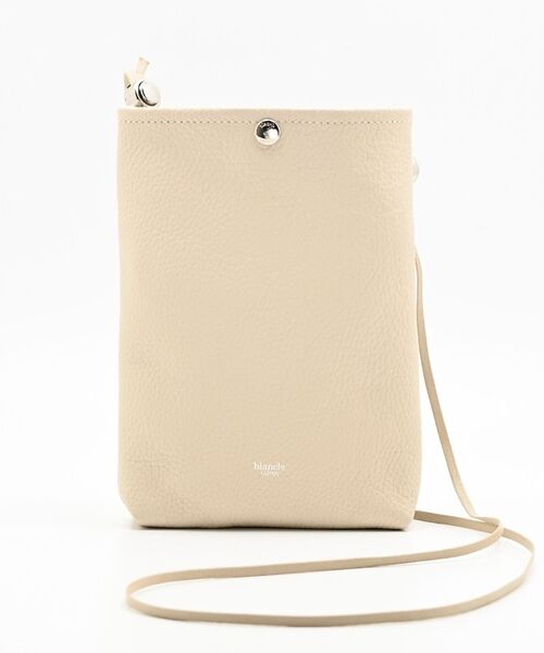 Rouge vif la cle / ルージュ・ヴィフ ラクレ ショルダーバッグ | 【blancle/ブランクレ】レザーショルダーバッグ/S.LEATHER B5（ライトベージュ）