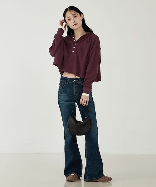 Rouge vif la cle / ルージュ・ヴィフ ラクレ ハンドバッグ | 【blancle/ブランクレ】レザースモールバッグ/S.LEATHER SEMI | 詳細2