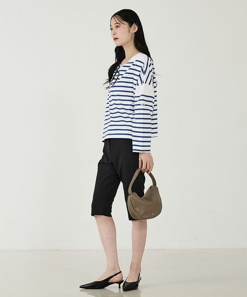 Rouge vif la cle / ルージュ・ヴィフ ラクレ ハンドバッグ | 【blancle/ブランクレ】レザースモールバッグ/S.LEATHER SEMI | 詳細6