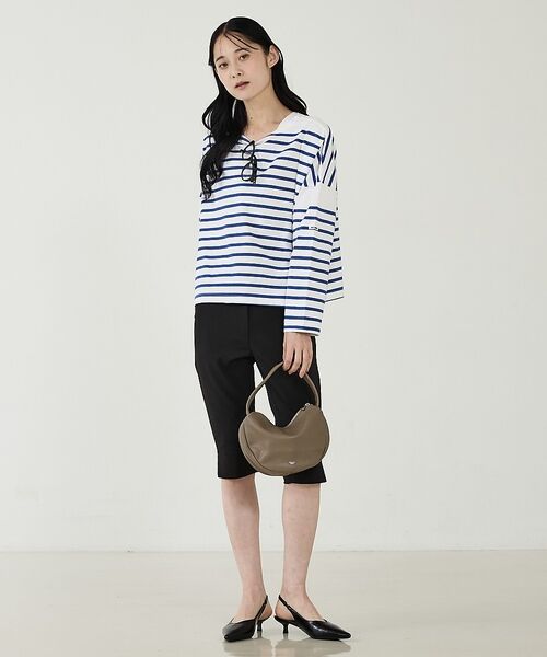 Rouge vif la cle / ルージュ・ヴィフ ラクレ ハンドバッグ | 【blancle/ブランクレ】レザースモールバッグ/S.LEATHER SEMI | 詳細7