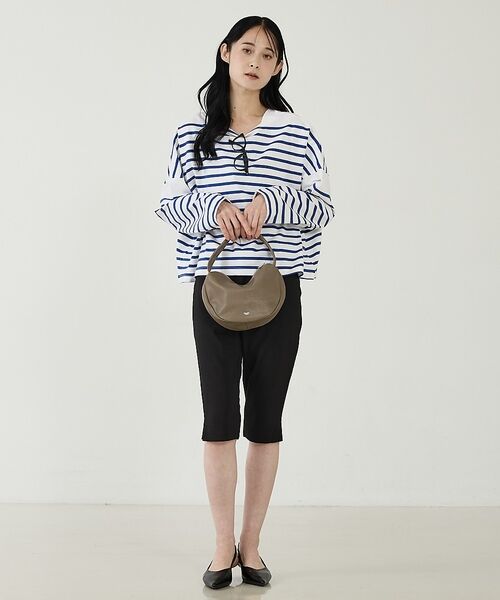 Rouge vif la cle / ルージュ・ヴィフ ラクレ ハンドバッグ | 【blancle/ブランクレ】レザースモールバッグ/S.LEATHER SEMI | 詳細8
