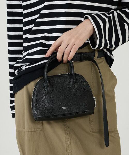 Rouge vif la cle / ルージュ・ヴィフ ラクレ ボストンバッグ | 【blancle/ブランクレ】レザーボストンバッグ/S.LEATHER MICR | 詳細5