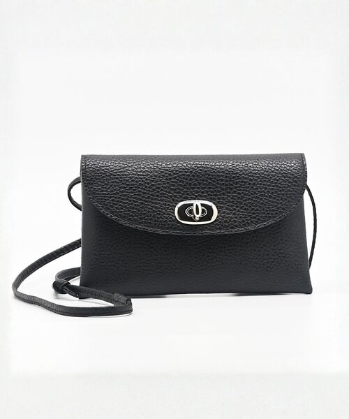 Rouge vif la cle / ルージュ・ヴィフ ラクレ ショルダーバッグ | 【blancle/ブランクレ】レザーウォレットショルダーバッグ/S.LEATHE | 詳細1