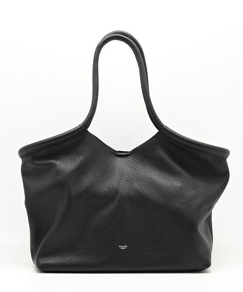 Rouge vif la cle / ルージュ・ヴィフ ラクレ ショルダーバッグ | 【blancle/ブランクレ】レザートートバッグ/S.LEATHER PASS（ブラック）
