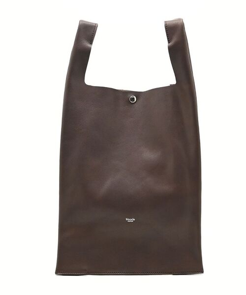 Rouge vif la cle / ルージュ・ヴィフ ラクレ ハンドバッグ | 【blancle/ブランクレ】ショッピングバッグ/LIGHT LEATHER S（ブラウン）