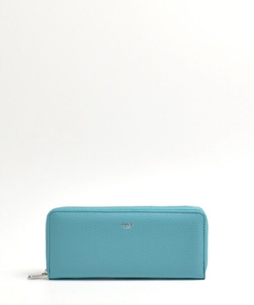 Rouge vif la cle / ルージュ・ヴィフ ラクレ 財布・コインケース・マネークリップ | 【blancle/ブランクレ】レザー長財布/S.LEATHER ROUND ZI（ブルー）